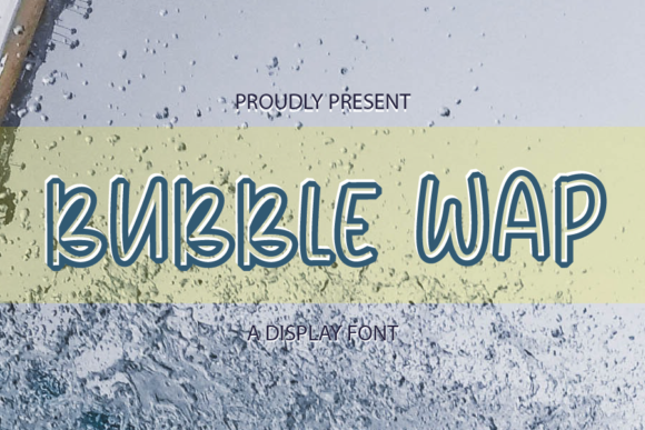 Bubble Wap Font for Bold and Bouncy Designs