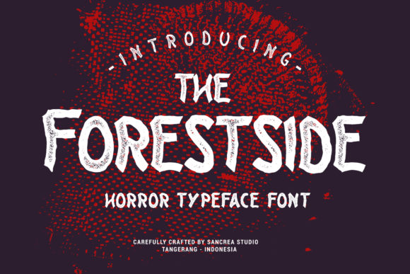 Forest Side: A Bold Display Font for Impactful Design