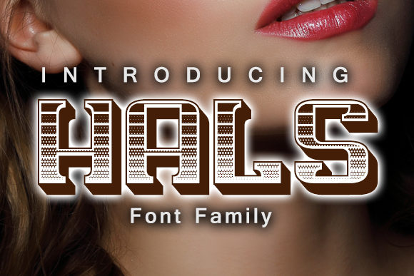 Hals Font Adds Bold Style to Your Designs