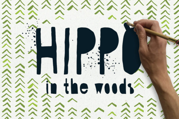 Hippo in the Woods Font Review