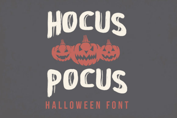 Hocus Focus Font for Halloween Designs