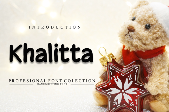 Khalitta: A Simple and Quirky Display Font for Creative Expression