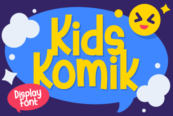 Kids Komik: A Playful Font for Creative Kids and Educational Projects