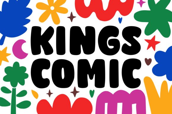 Kings Comic: A Bold Display Font for Creative Expression