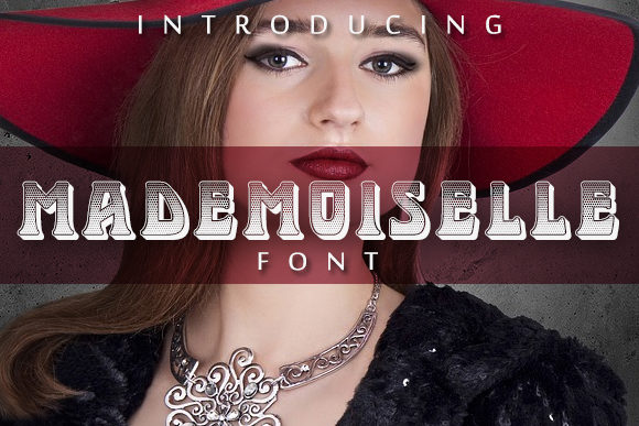 Mademoiselle: A Versatile Display Font with a Retro Charm