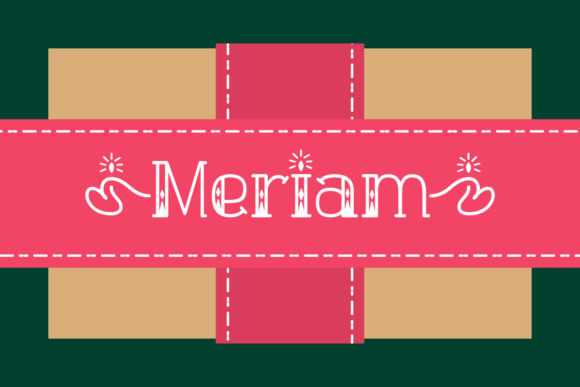 Meriam Font for Modern Branding and Design