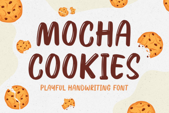 Mocha Cookies: A Playful Font for Creative Expression