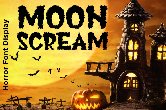Moon Scream Font: A Unique Display Choice for Creative Projects