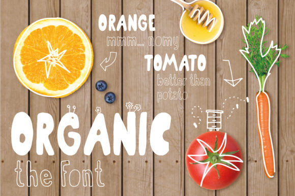 Organic: A Versatile Display Font for Creative and Professional Use