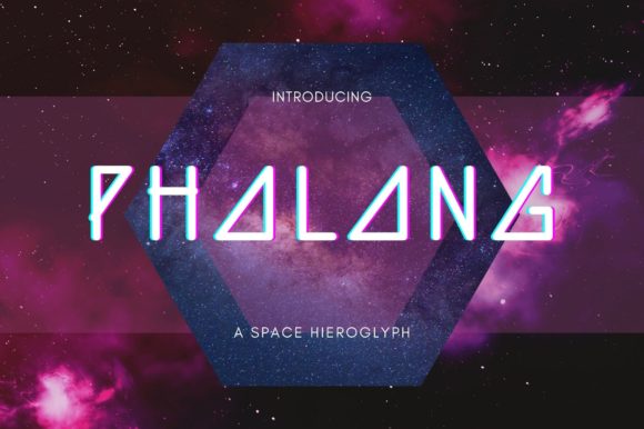 Phalang Font: A Sci-Fi Space-Inspired Design
