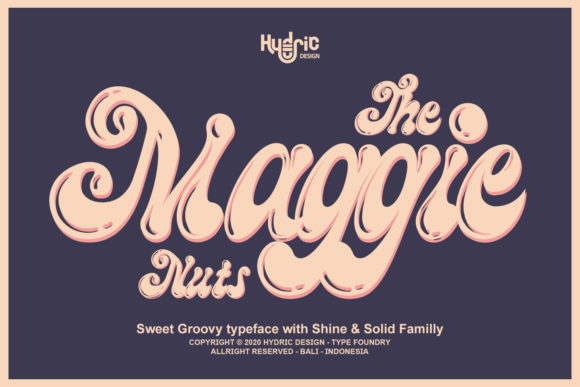 The Maggie Nuts: A Retro-Inspired Font That Stands Out in Modern Design
