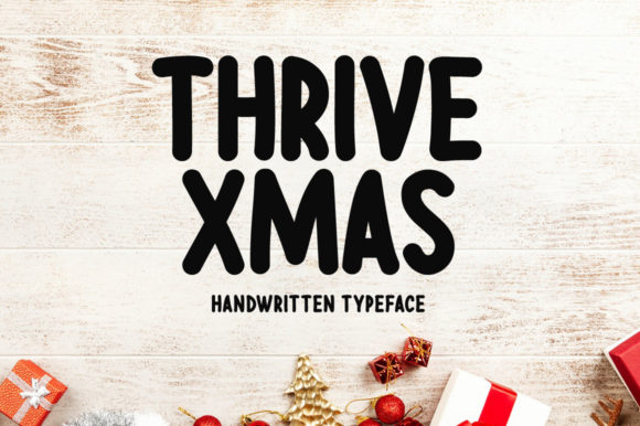 Thrive Xmas: A Font That Brings Ideas to Life