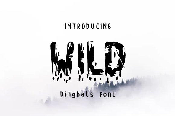 Wild Font: A Bold Display Type for Dramatic Design
